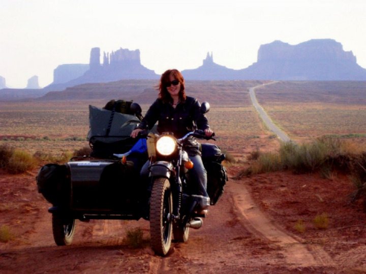 An interview with motorcycle traveller and author Lois Pryce