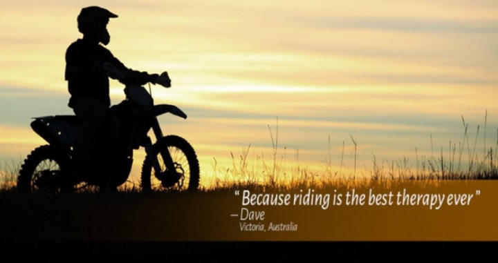 Why do you ride a motorcycle?