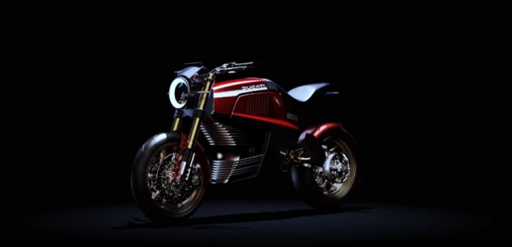 Ducati 860-E Concept the Retro Look