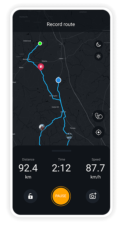 Record ride