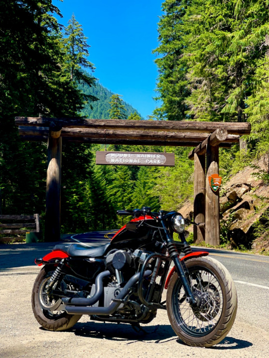 Riding in the mountains is the best