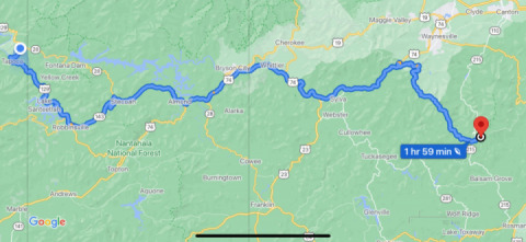 Blue ridge parkway trip…