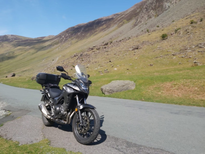 A quick blast over Honister Pass, nice and sunny and not that busy