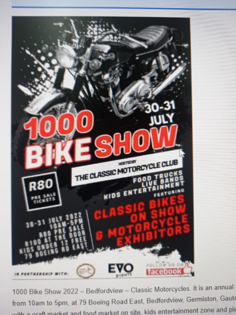 1000 Bike show