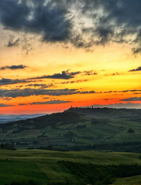 Tuscany, Italy trip 2nd day at sunset