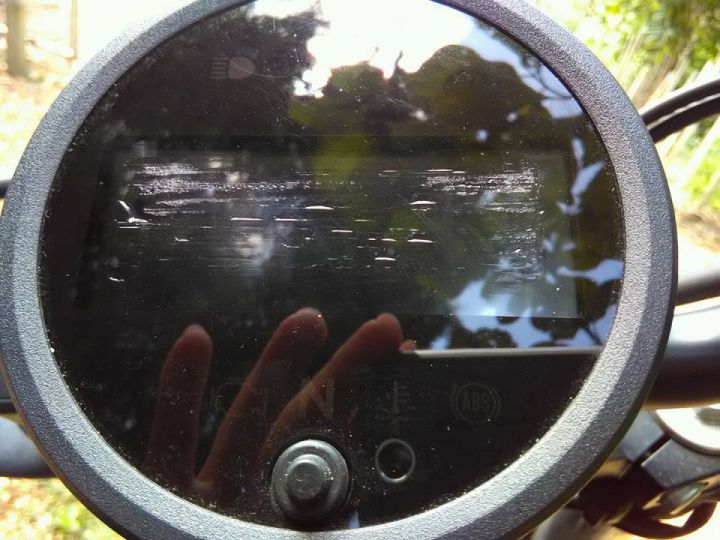 Misted speedometer - first failure!