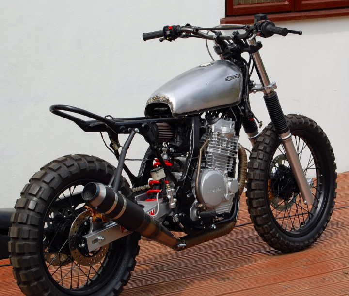 How to build your very own nx650 streettracker, Part #2