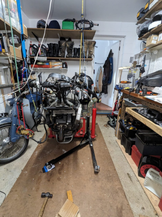 I'd been putting off replacing the head bearings for ages