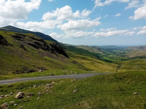 A fantastic 3hrs adventure among the Lakes: starting at Ulpha, then exploring Birker Fell,