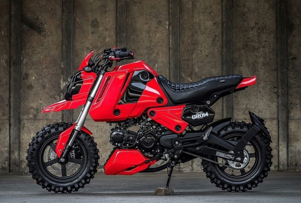 Honda grom custom clearance parts