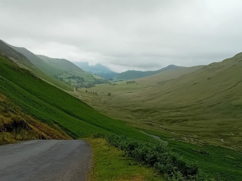 Crummock Water, Newlands Vally Pass, Whinlatter Pass,