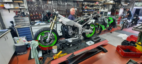 Engine fitted, electrical system almost done