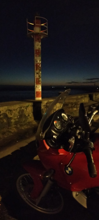 Went out just to check if the traffic lights were working...