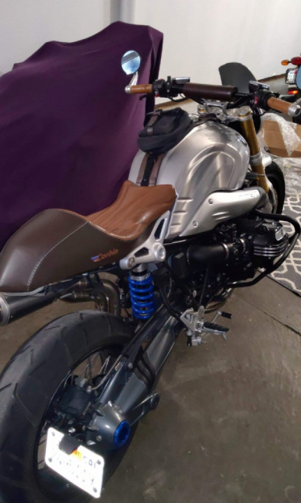 New CORBIN Seat on My R9T