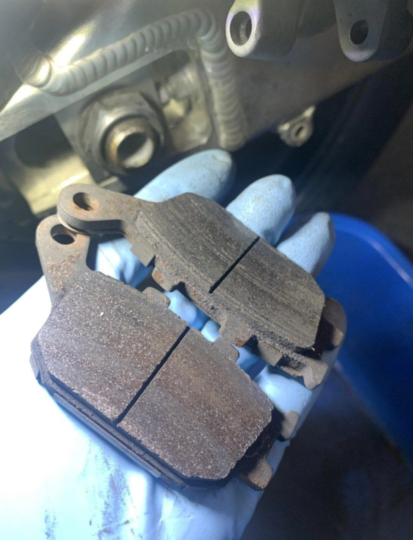 Brake pads done for?
