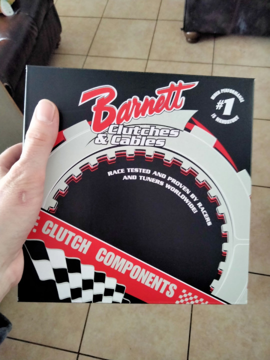 Barnett Carbon fiber clutch!