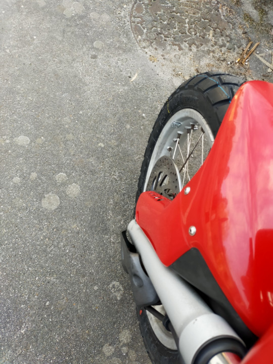 New tires, transmission and brake discs