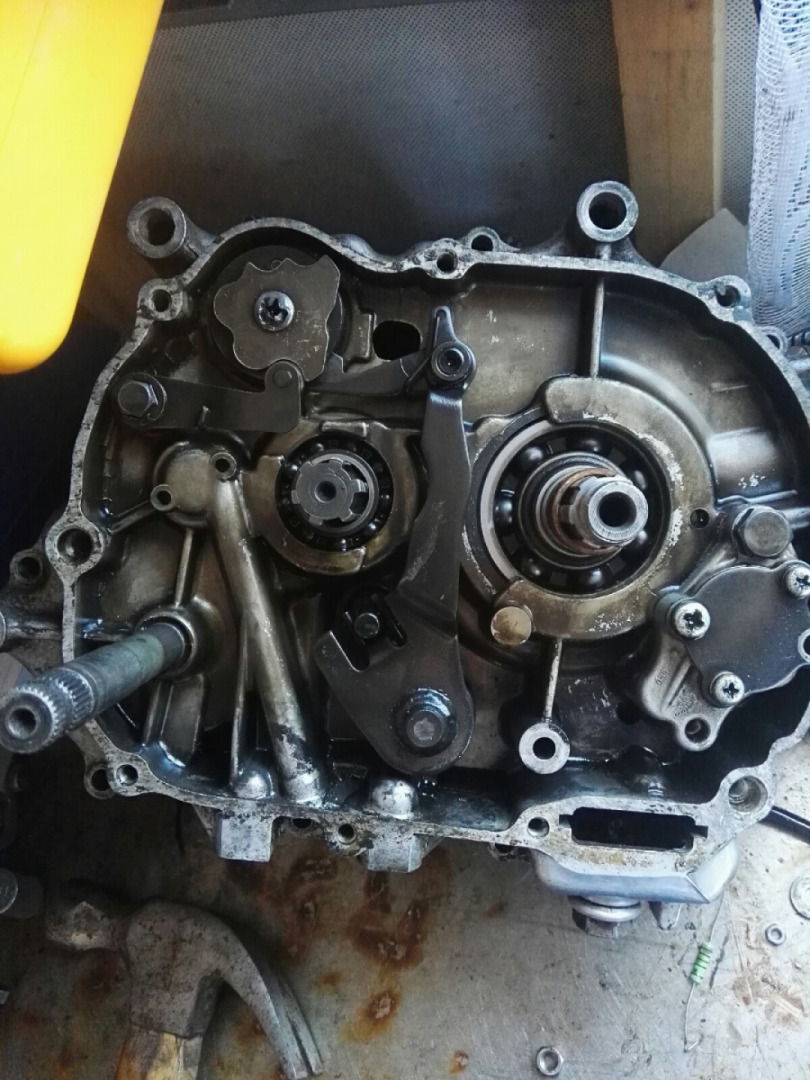 Engine strip and rebuild time