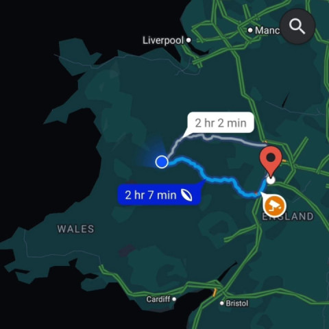 A wonderful ride out to mid Wales today