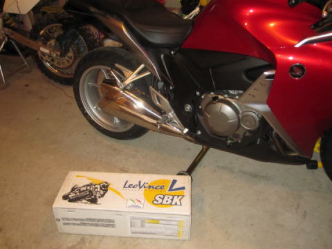 Leo Vince Titanium Slip-on Exhaust