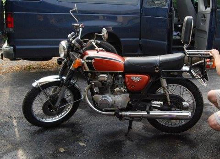 1973 Honda CB350G - motorcycle building project part 01