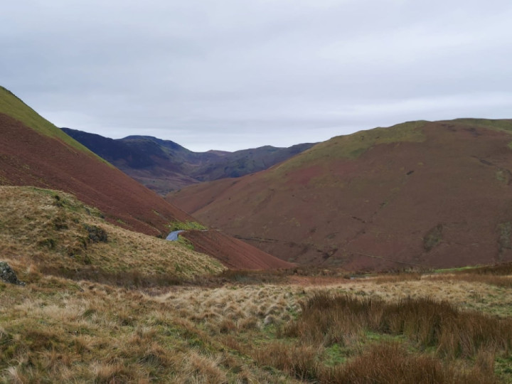 Run in the Lakes, Newlands Valley Pass, Buttermere,