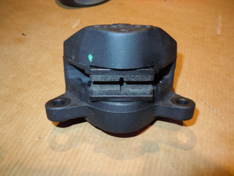 OK as promised and from the warmth of the house here is the back brake in more detail.