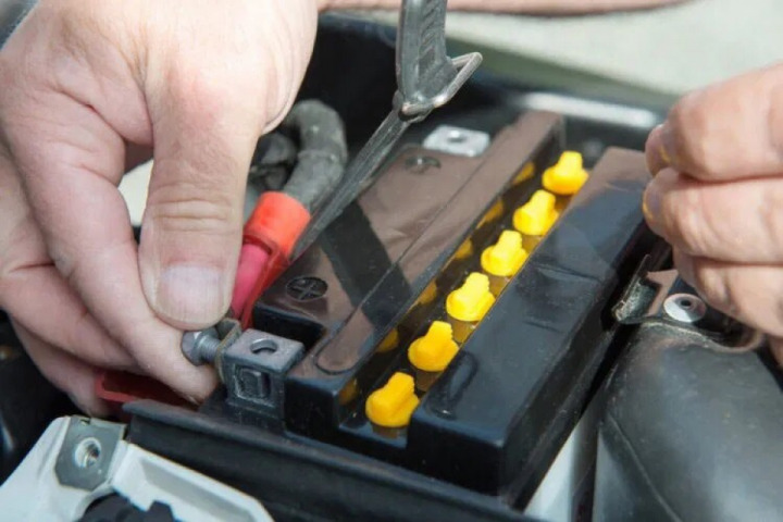 Keep your battery clean, filled and charged and it should last for several years.