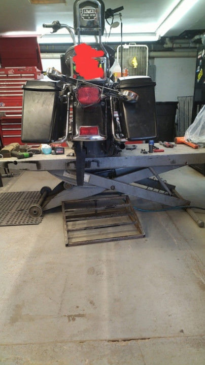 Just did the hard bag conversion on my Softail