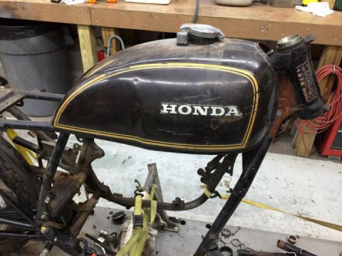 78 CB 750 Cafe Street Fighter