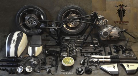 A motorcycle can look different ...