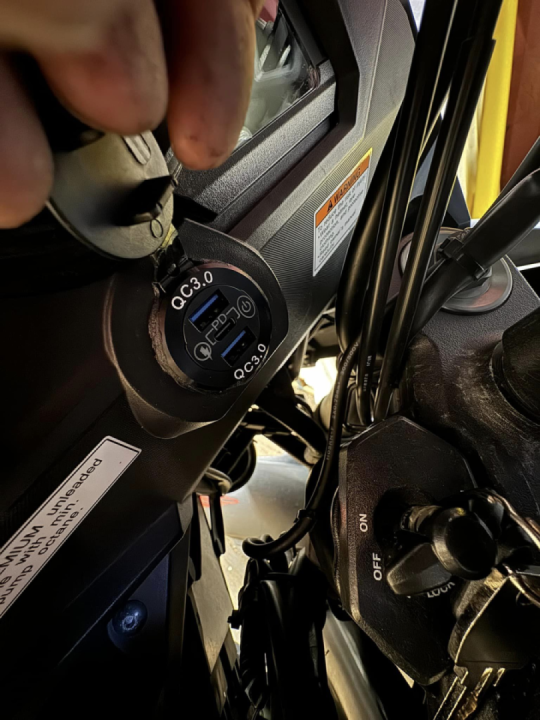 The 12v plug only ever gave me trouble charging the phone so an update was in order.