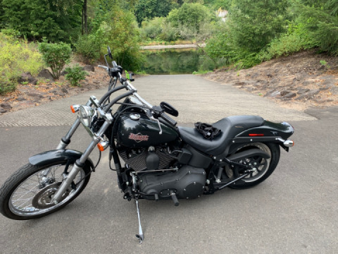 Evening ride to the river
