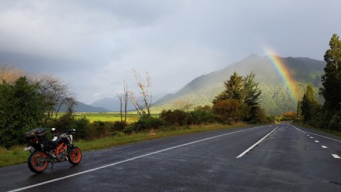 Four days on the South Island in New Zealand. Part one