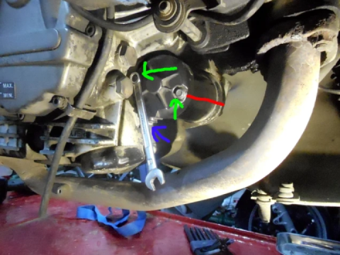 Working on the starter – ST2 (ST4s)