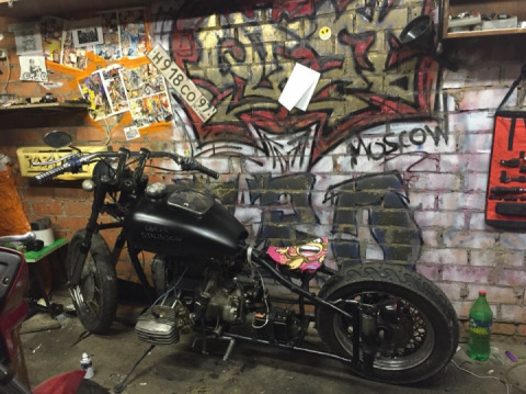 Custom seat with crazy monkey