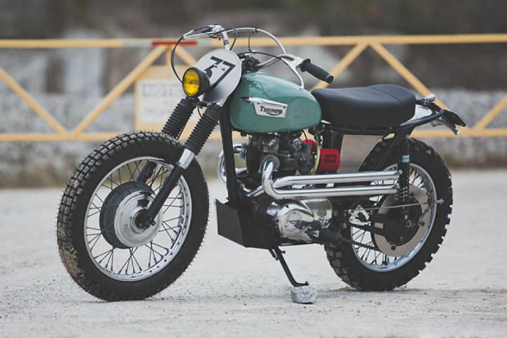 ’71 Triumph Desert Sled “Greenhorn Express”