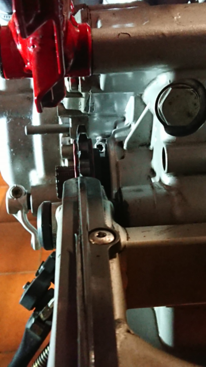 Chain sliders, rings, and chain. Ducati ST4 2005