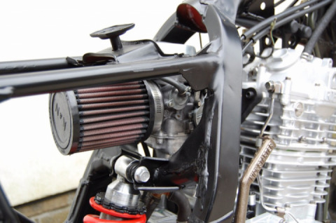 How to build your very own nx650 streettracker, Part #5