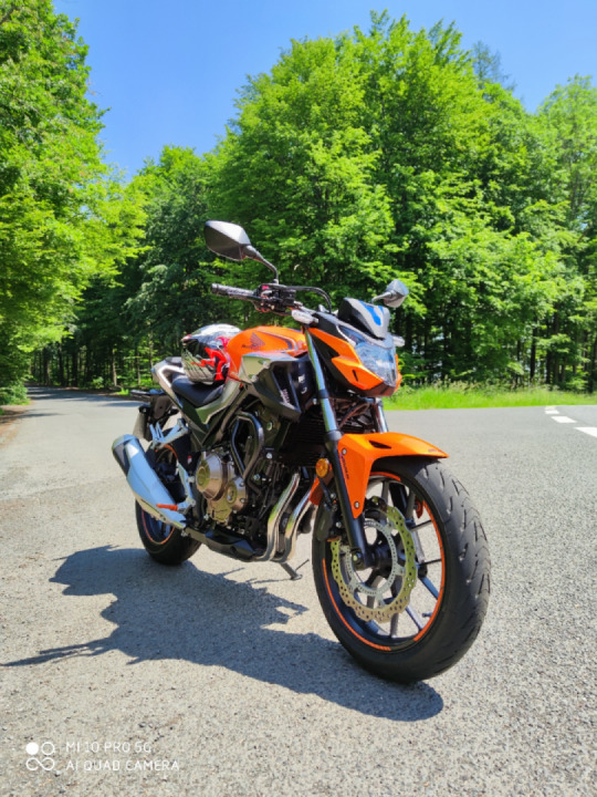 Verkaufe meine fast neue Honda CB 500F