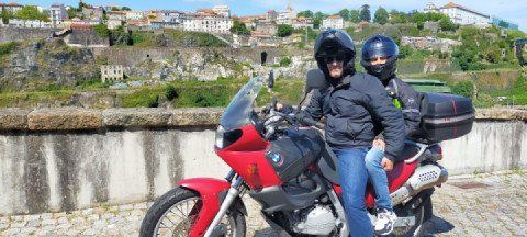 Even though I was still sick, I couldn't stand it and went for a small ride...