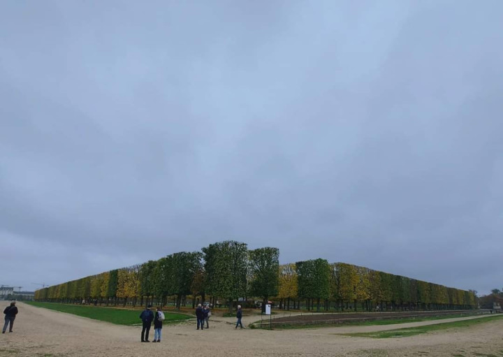 Today a little ride in the west of Paris, towards Saint Germain en Laye and Maisons-Laffitte.