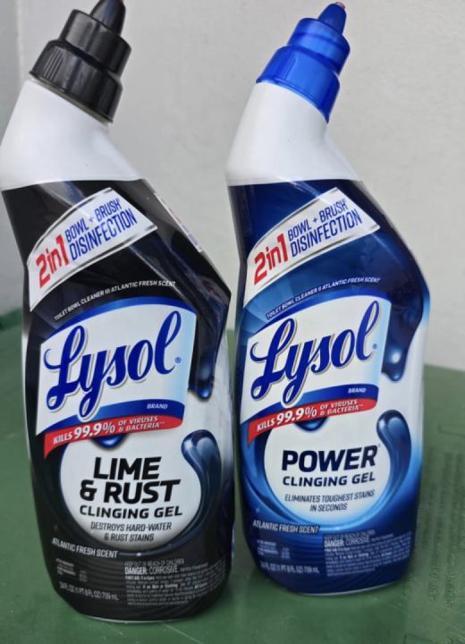 Brushed on a combination of these two comon cleaners