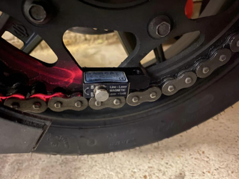 Hi all hope this is helpful to all for accurate alignment of rear wheel