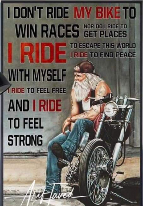 Just Ride.....Never look Back...