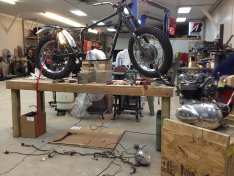 Triumph T100R Daytona…………..Gutted