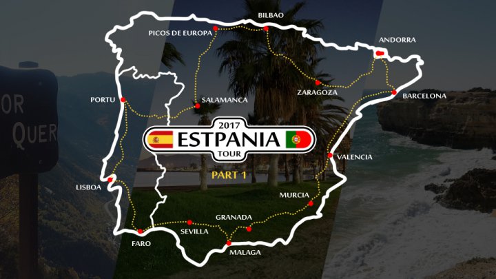 Estpania 2017 Tour - a trip to Spain, Andorra and Portugal, part 1