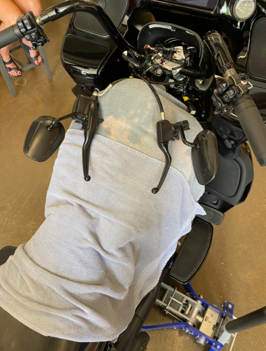 Installed new bars and seat