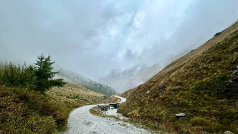 Wet and wild day here! Perfect for mountain roads and riding!