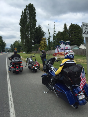 Seattle WA, to Chilliwack, BC July 16, 2016